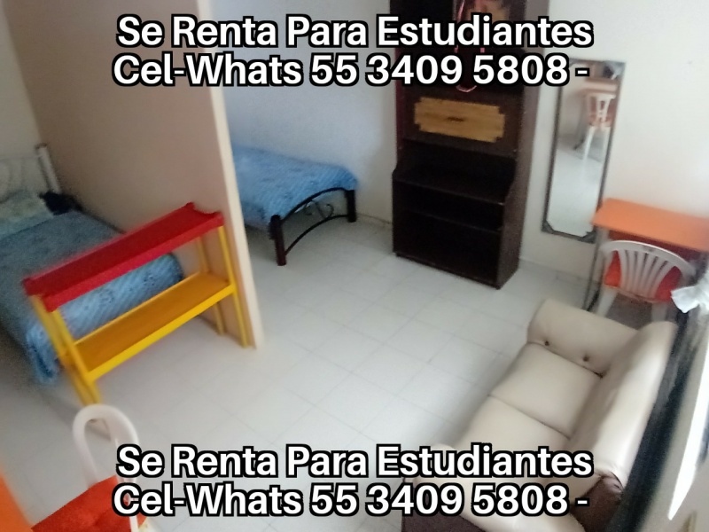 Cuarto para dama; cuarto dama; habitacion dama; departamento dama; recamara para dama; cuarto para mujer; habitacion para mujer; recamara para mujer; departamento para mujer; IPN; UPIICSA;  IPN Zacatenco; IPN Ticoman; ITGAM; Odontologia UNAM Aragon; Odontologia Iztacala Aragon; Iztacala FES Aragon; TESE; UNEVE; UPN 153; UPN 096; FES Aragon; Odontologia FES Aragon;  