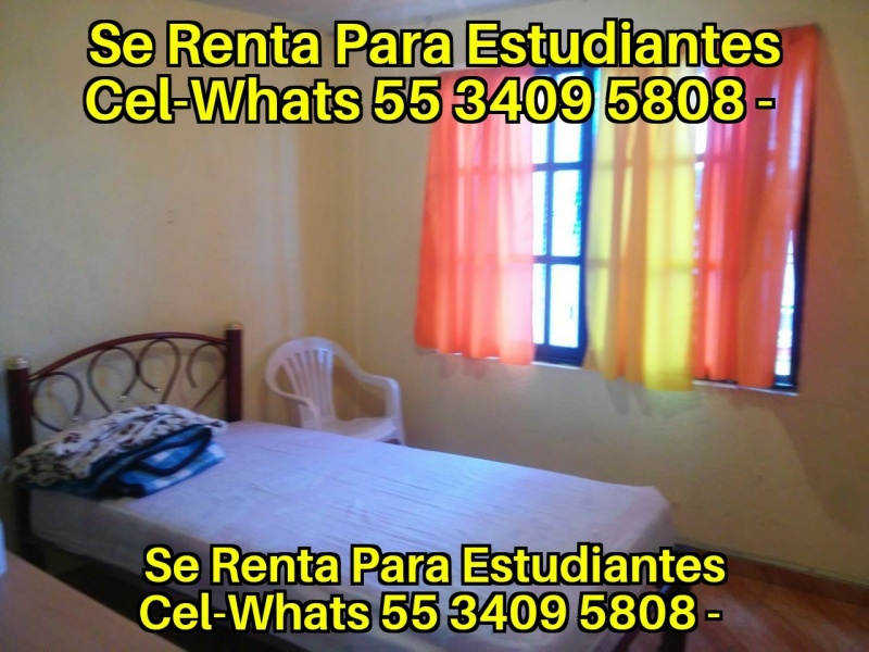 Renta Cuartos Estudiantes; fes aragon; odontologia aragon; fes iztacala odontologia; tese; uneve; upn 153; upn 096; renta estudiantes; renta estudiantes mujeres; ipn upiicsa; ipn zacatenco; ipn ticoman;