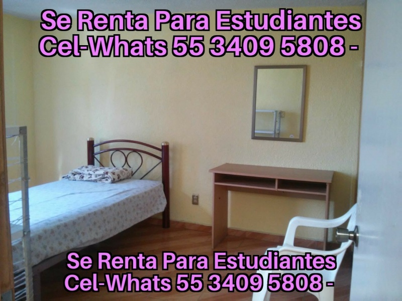 Cuarto para dama; cuarto dama; habitacion dama; departamento dama; recamara para dama; cuarto para mujer; habitacion para mujer; recamara para mujer; departamento para mujer; IPN; UPIICSA;  IPN Zacatenco; IPN Ticoman; ITGAM; Odontologia UNAM Aragon; Odontologia Iztacala Aragon; Iztacala FES Aragon; TESE; UNEVE; UPN 153; UPN 096; FES Aragon; Odontologia FES Aragon;  