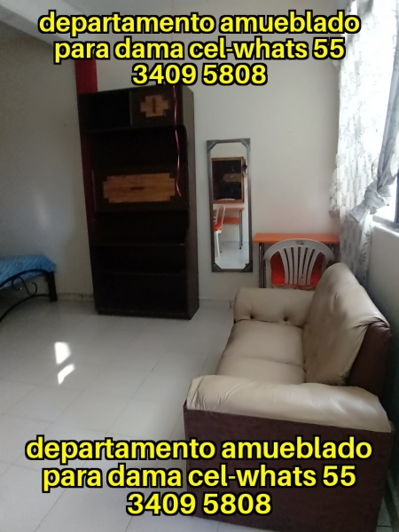 Cuarto para dama; cuarto dama; habitacion dama; departamento dama; recamara para dama; cuarto para mujer; habitacion para mujer; recamara para mujer; departamento para mujer; IPN; UPIICSA;  IPN Zacatenco; IPN Ticoman; ITGAM; Odontologia UNAM Aragon; Odontologia Iztacala Aragon; Iztacala FES Aragon; TESE; UNEVE; UPN 153; UPN 096; FES Aragon; Odontologia FES Aragon;  
