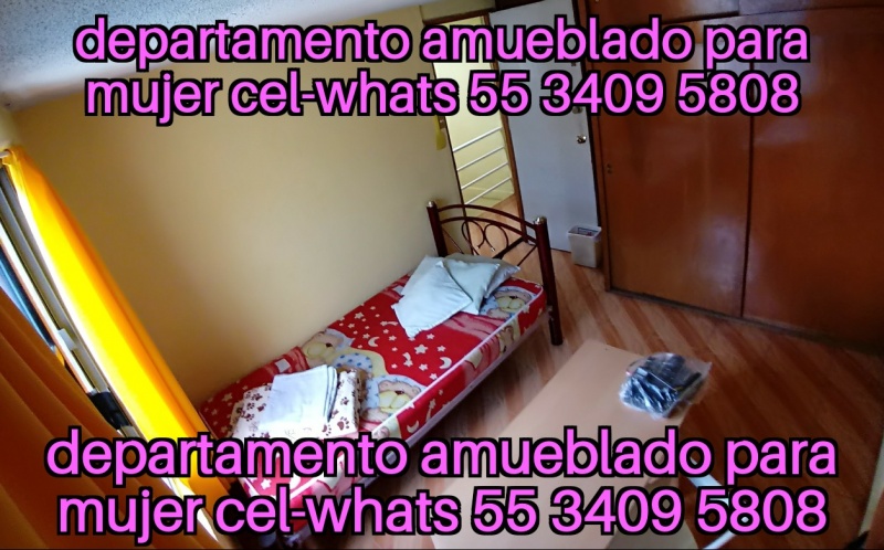Cuarto para dama; cuarto dama; habitacion dama; departamento dama; recamara para dama; cuarto para mujer; habitacion para mujer; recamara para mujer; departamento para mujer; IPN; UPIICSA;  IPN Zacatenco; IPN Ticoman; ITGAM; Odontologia UNAM Aragon; Odontologia Iztacala Aragon; Iztacala FES Aragon; TESE; UNEVE; UPN 153; UPN 096; FES Aragon; Odontologia FES Aragon;  