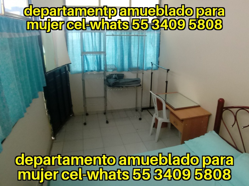 Cuarto para dama; cuarto dama; habitacion dama; departamento dama; recamara para dama; cuarto para mujer; habitacion para mujer; recamara para mujer; departamento para mujer; IPN; UPIICSA;  IPN Zacatenco; IPN Ticoman; ITGAM; Odontologia UNAM Aragon; Odontologia Iztacala Aragon; Iztacala FES Aragon; TESE; UNEVE; UPN 153; UPN 096; FES Aragon; Odontologia FES Aragon;  