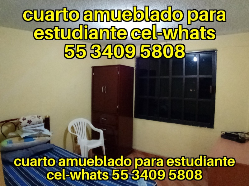 Renta Cuartos Estudiantes; fes aragon; odontologia aragon; fes iztacala odontologia; tese; uneve; upn 153; upn 096; renta estudiantes; renta estudiantes mujeres; ipn upiicsa; ipn zacatenco; ipn ticoman;