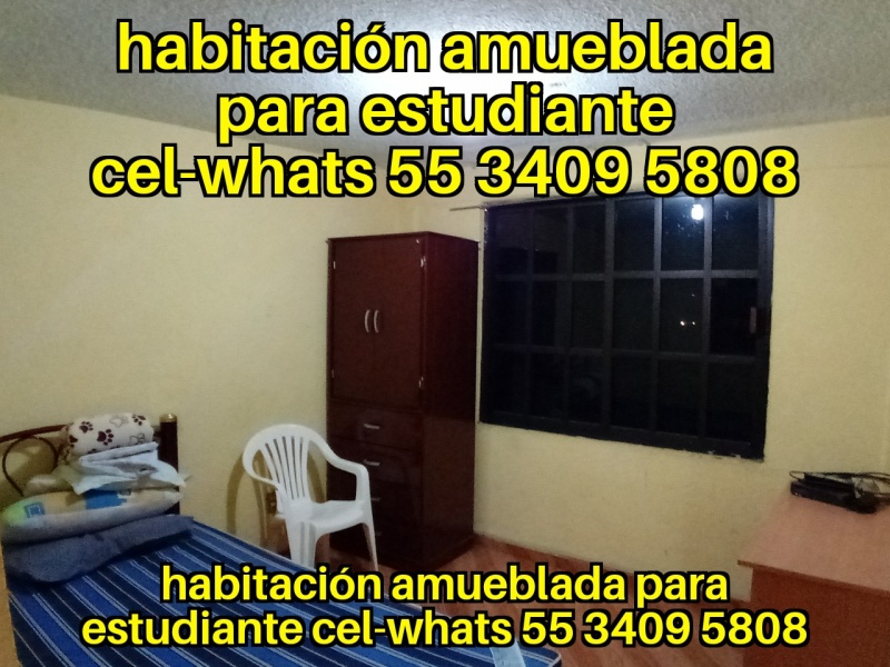 Renta Cuartos Estudiantes; fes aragon; odontologia aragon; fes iztacala odontologia; tese; uneve; upn 153; upn 096; renta estudiantes; renta estudiantes mujeres; ipn upiicsa; ipn zacatenco; ipn ticoman;