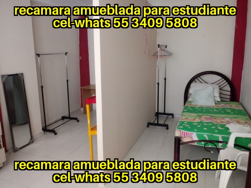 Cuarto para dama; cuarto dama; habitacion dama; departamento dama; recamara para dama; cuarto para mujer; habitacion para mujer; recamara para mujer; departamento para mujer; IPN; UPIICSA;  IPN Zacatenco; IPN Ticoman; ITGAM; Odontologia UNAM Aragon; Odontologia Iztacala Aragon; Iztacala FES Aragon; TESE; UNEVE; UPN 153; UPN 096; FES Aragon; Odontologia FES Aragon;  